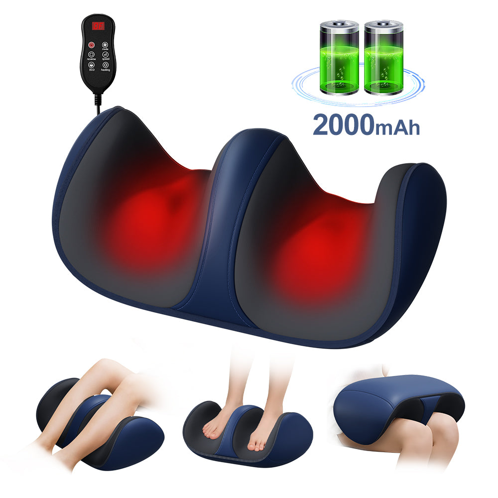 Shiatsu Foot Massager With Heat Kneading Calf Leg Arm Massage Relief