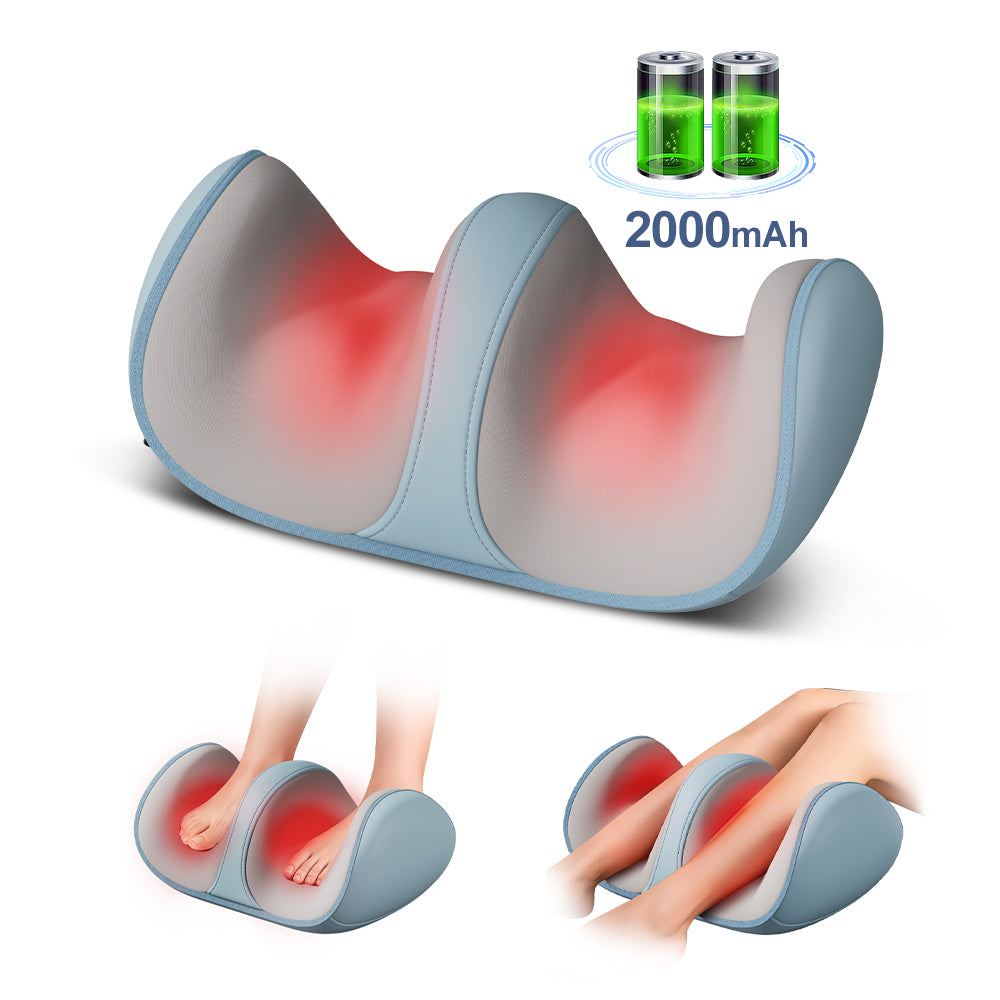 Shiatsu Foot Massager With Heat Kneading Calf Leg Arm Massage Relief