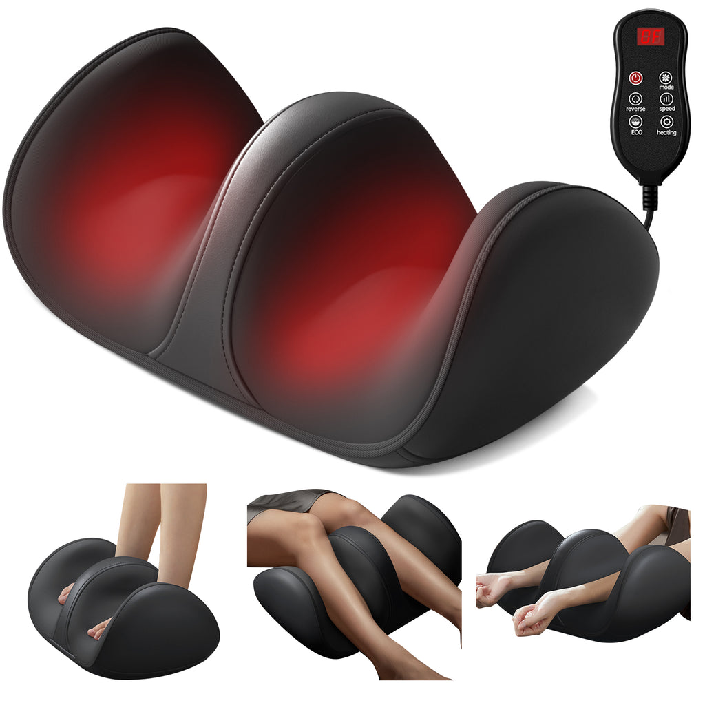 Shiatsu Foot Massager With Heat Kneading Calf Leg Arm Massage Relief